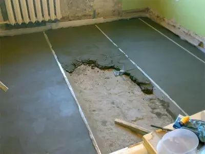 Подготовка бетонного основания для укладки ламината